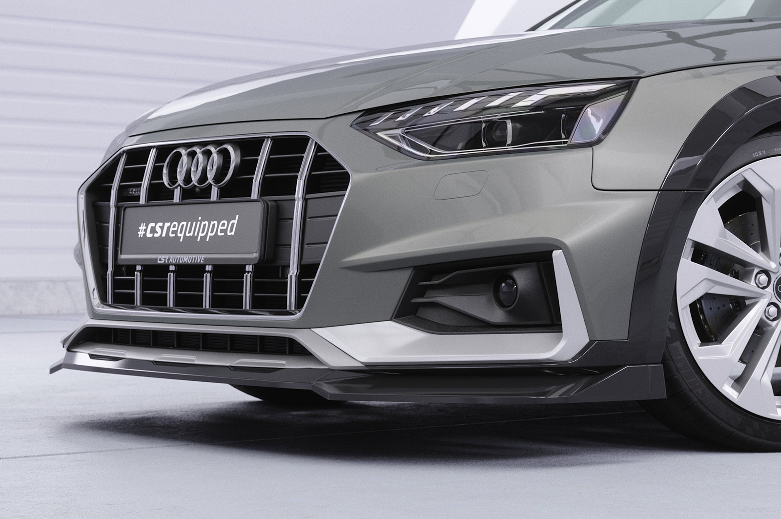 CSR Frontspoiler | Cup-Spoilerlippe mit ABE für Audi A4 B9 (Typ 8W) Allroad CSL783