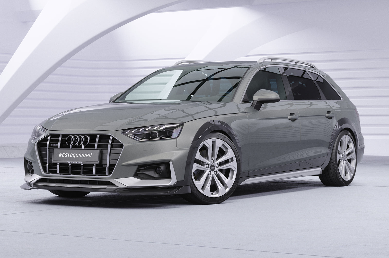 CSR Frontspoiler | Cup-Spoilerlippe mit ABE für Audi A4 B9 (Typ 8W) Allroad CSL783