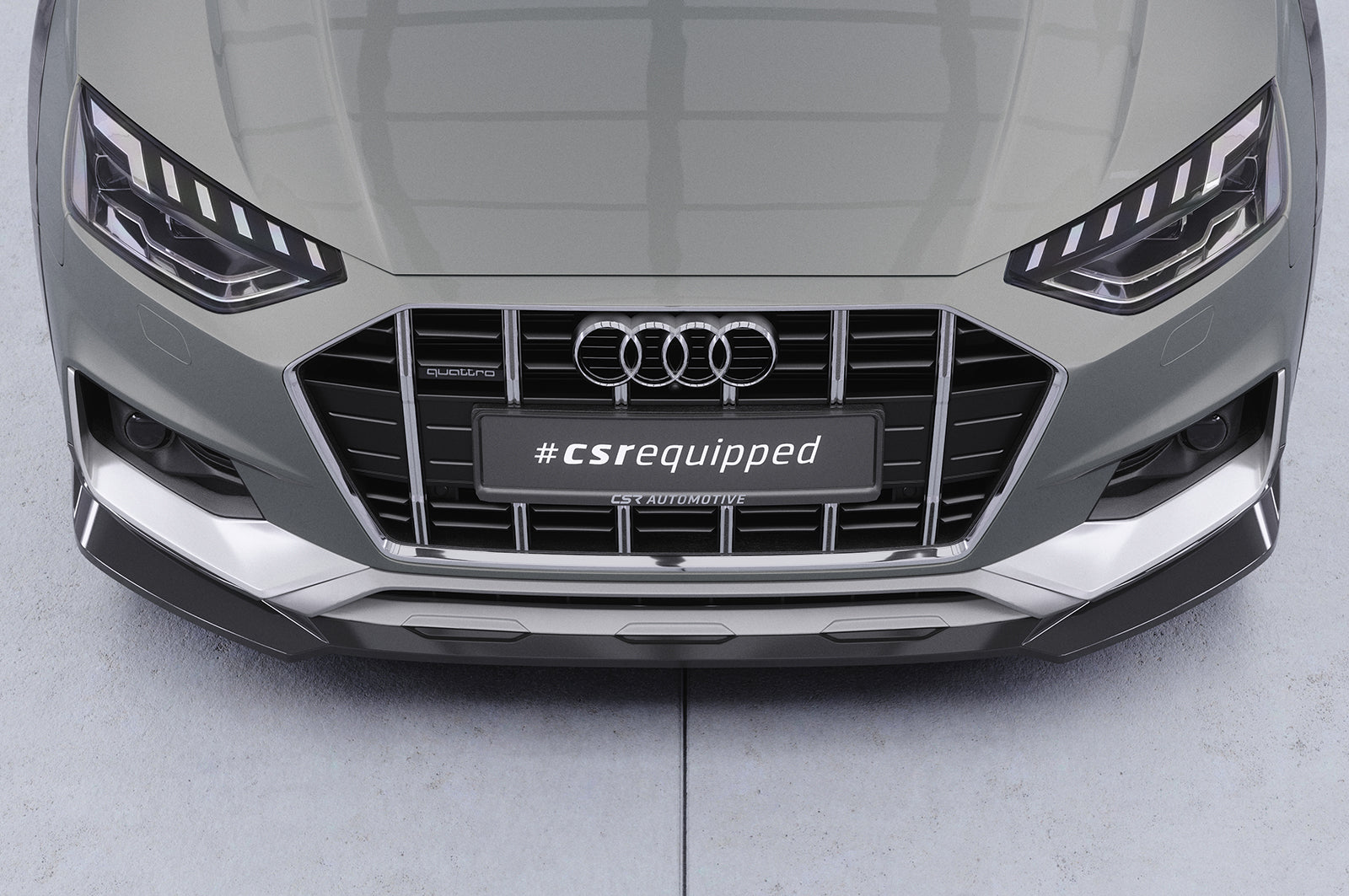CSR Frontspoiler | Cup-Spoilerlippe mit ABE für Audi A4 B9 (Typ 8W) Allroad CSL783