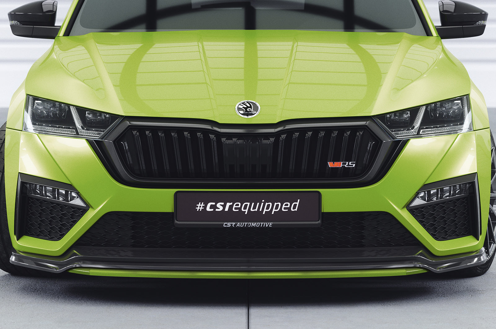 CSR Frontspoiler | Cup-Spoilerlippe mit ABE für Skoda Octavia 4 RS CSL784