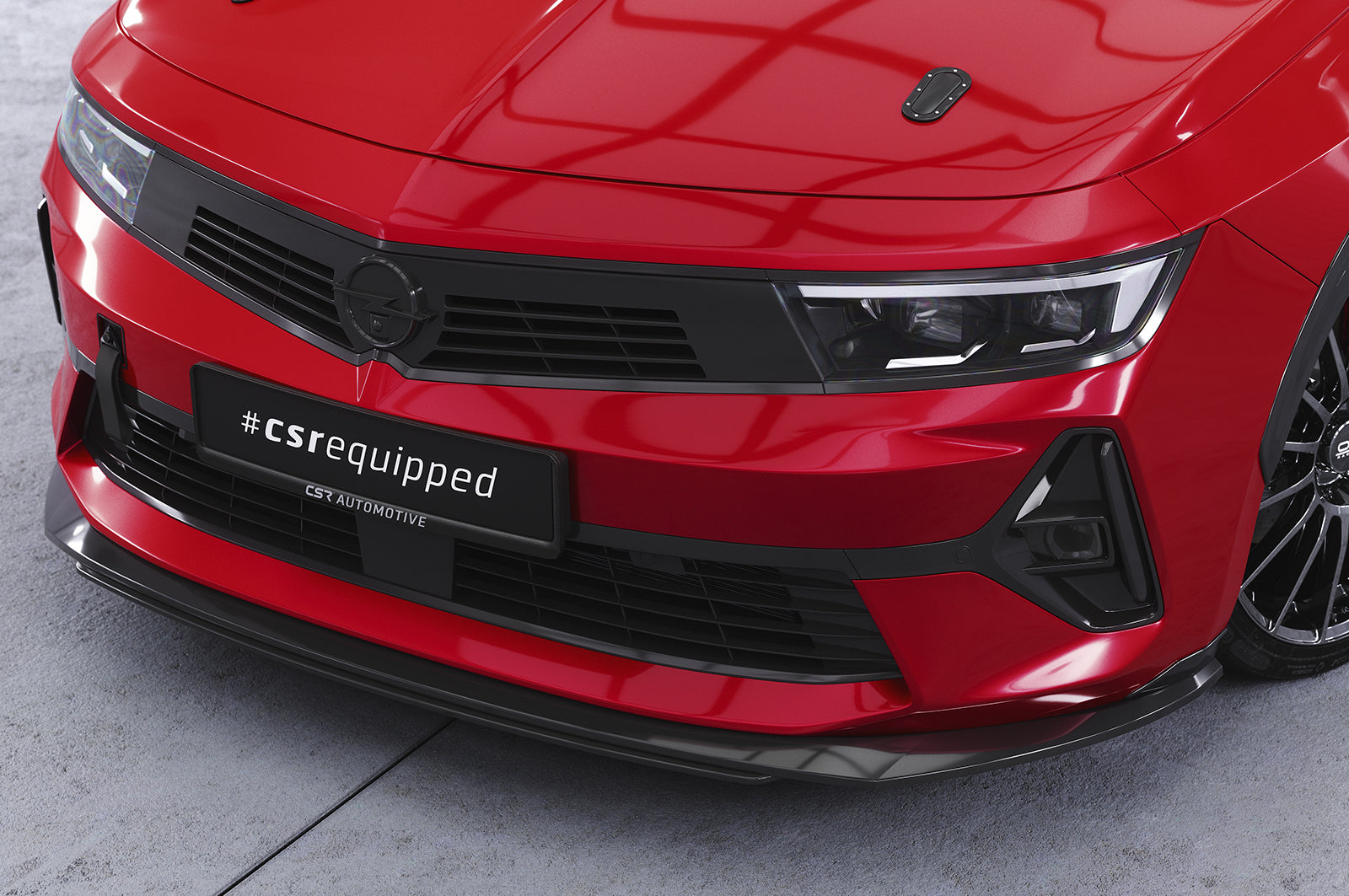 CSR Frontspoiler | Cup-Spoilerlippe mit ABE für Opel Astra L CSL785