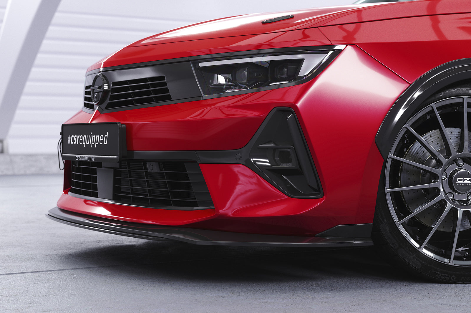 CSR Frontspoiler | Cup-Spoilerlippe mit ABE für Opel Astra L CSL786