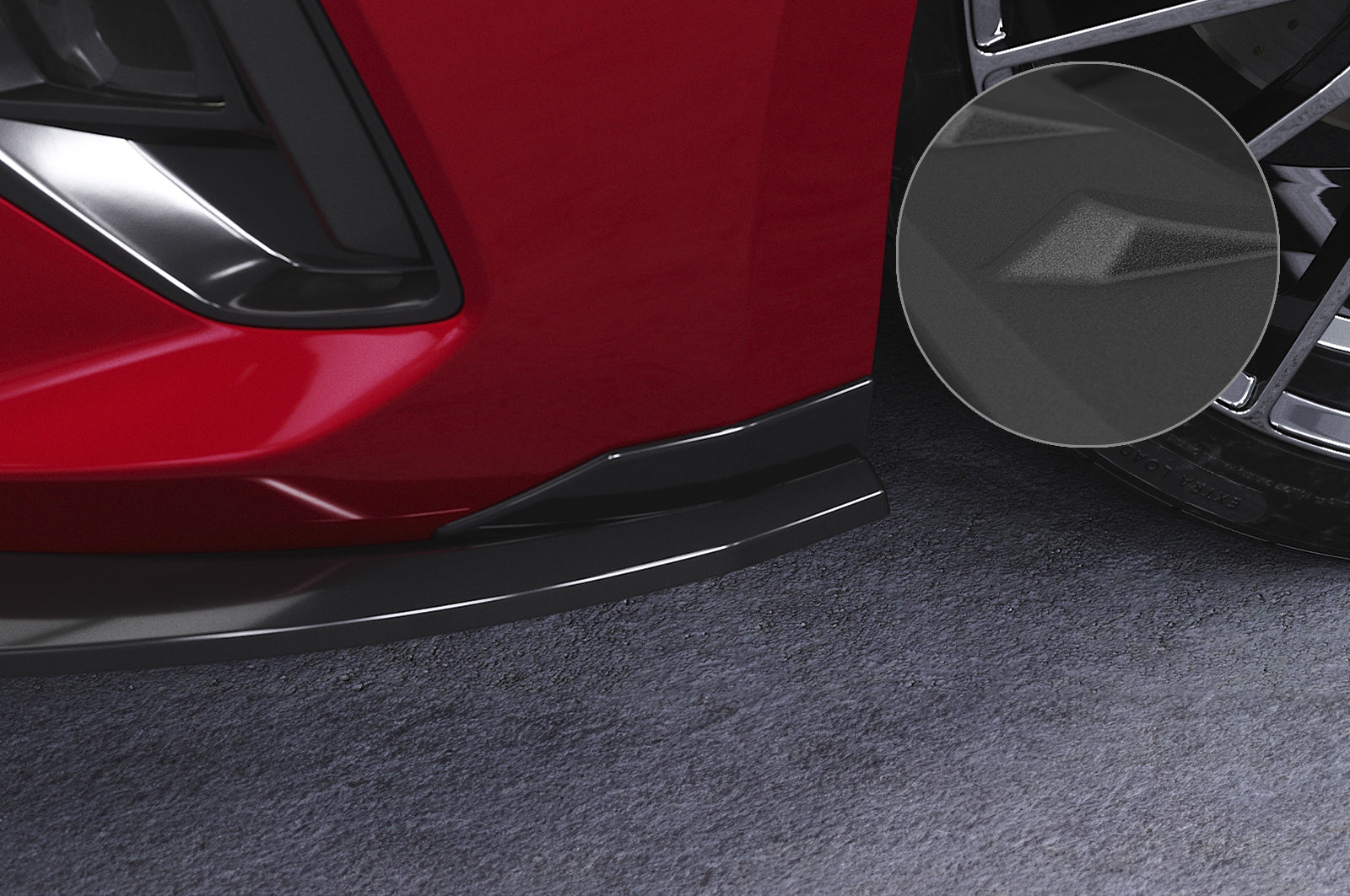 CSR Frontspoiler | Cup-Spoilerlippe mit ABE für Opel Astra L CSL787-S Strukturiert schwarz matt (keine Lackierung erforderlich)