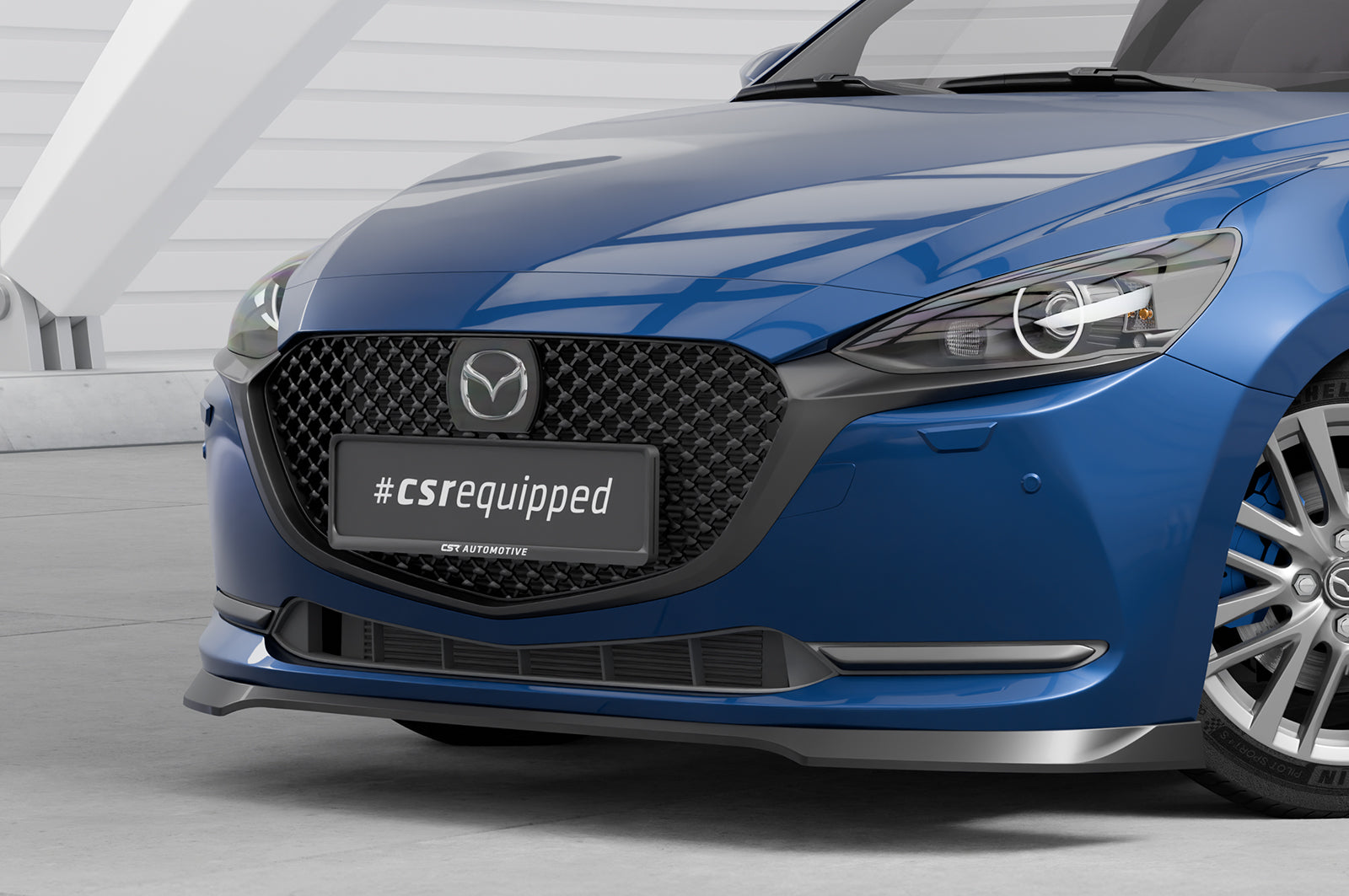 CSR Frontspoiler | Cup-Spoilerlippe mit ABE für Mazda 2 (Typ DJ) CSL789