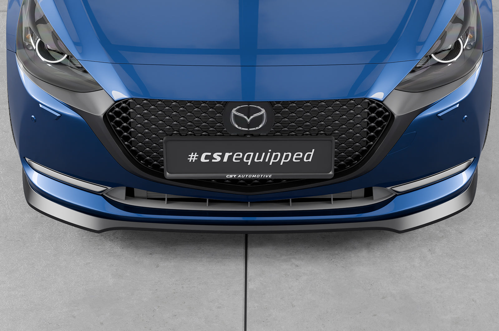 CSR Frontspoiler | Cup-Spoilerlippe mit ABE für Mazda 2 (Typ DJ) CSL789