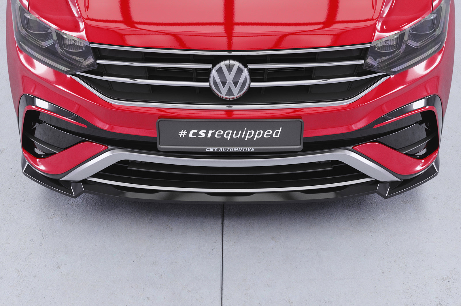 CSR Frontspoiler | Cup-Spoilerlippe mit ABE für VW Tiguan 2 (Typ AD) Allspace CSL793