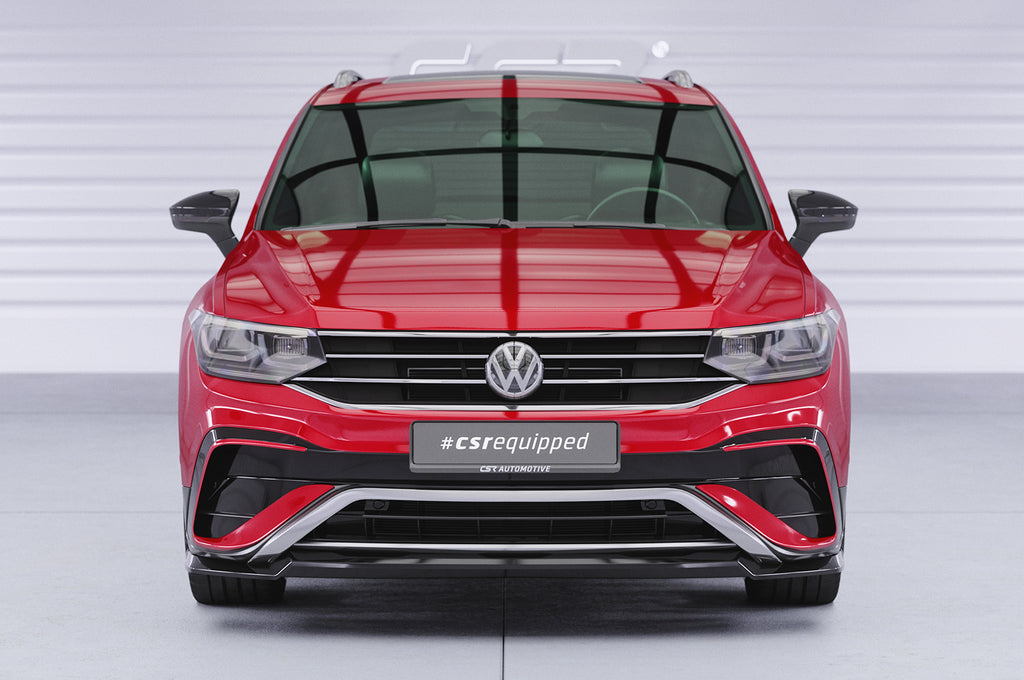 CSR Frontspoiler | Cup-Spoilerlippe mit ABE für VW Tiguan 2 (Typ AD) Allspace CSL793