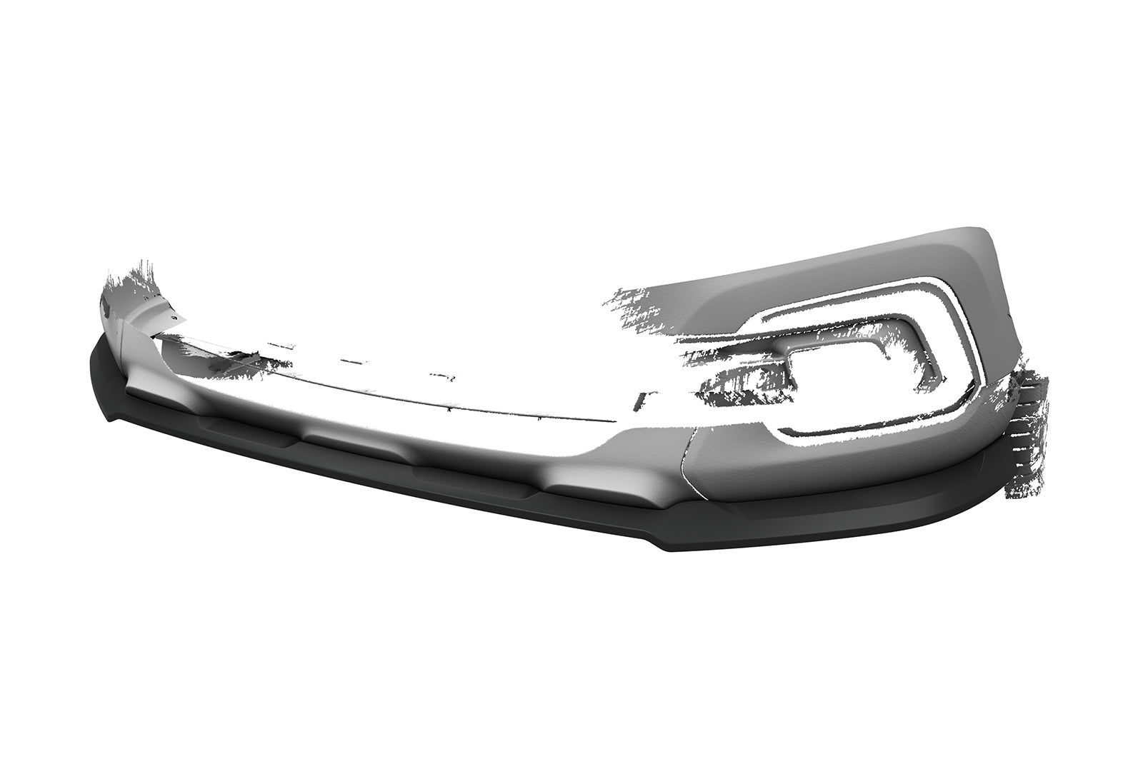 CSR Frontspoiler | Cup-Spoilerlippe mit ABE für Renault Captur 1  CSL802