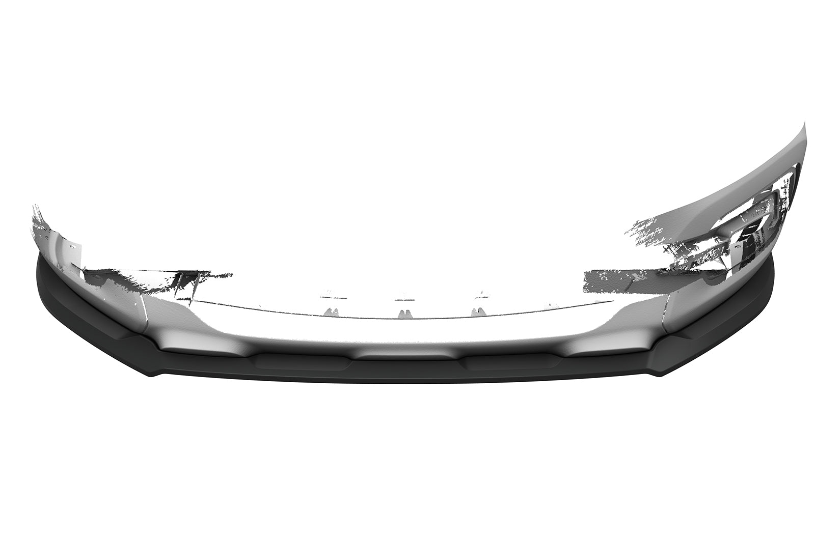 CSR Frontspoiler | Cup-Spoilerlippe mit ABE für Renault Captur 1  CSL802