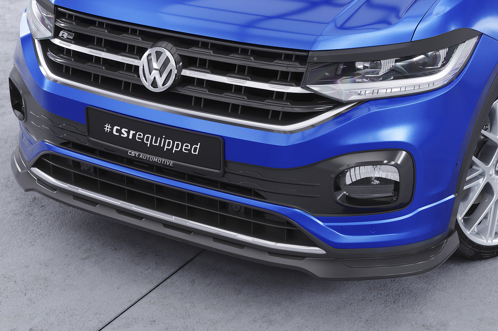 CSR Frontspoiler | Cup-Spoilerlippe mit ABE für VW T-Cross (Typ C1) CSL805
