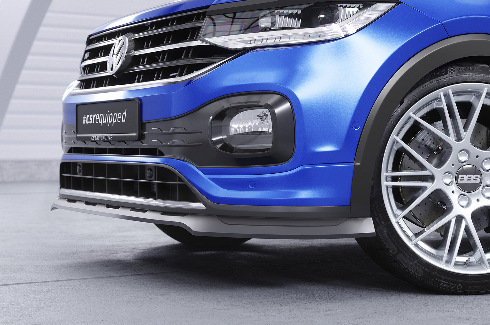 CSR Frontspoiler | Cup-Spoilerlippe mit ABE für VW T-Cross (Typ C1) CSL805