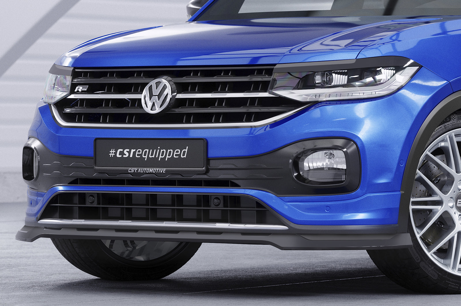 CSR Frontspoiler | Cup-Spoilerlippe mit ABE für VW T-Cross (Typ C1) CSL805
