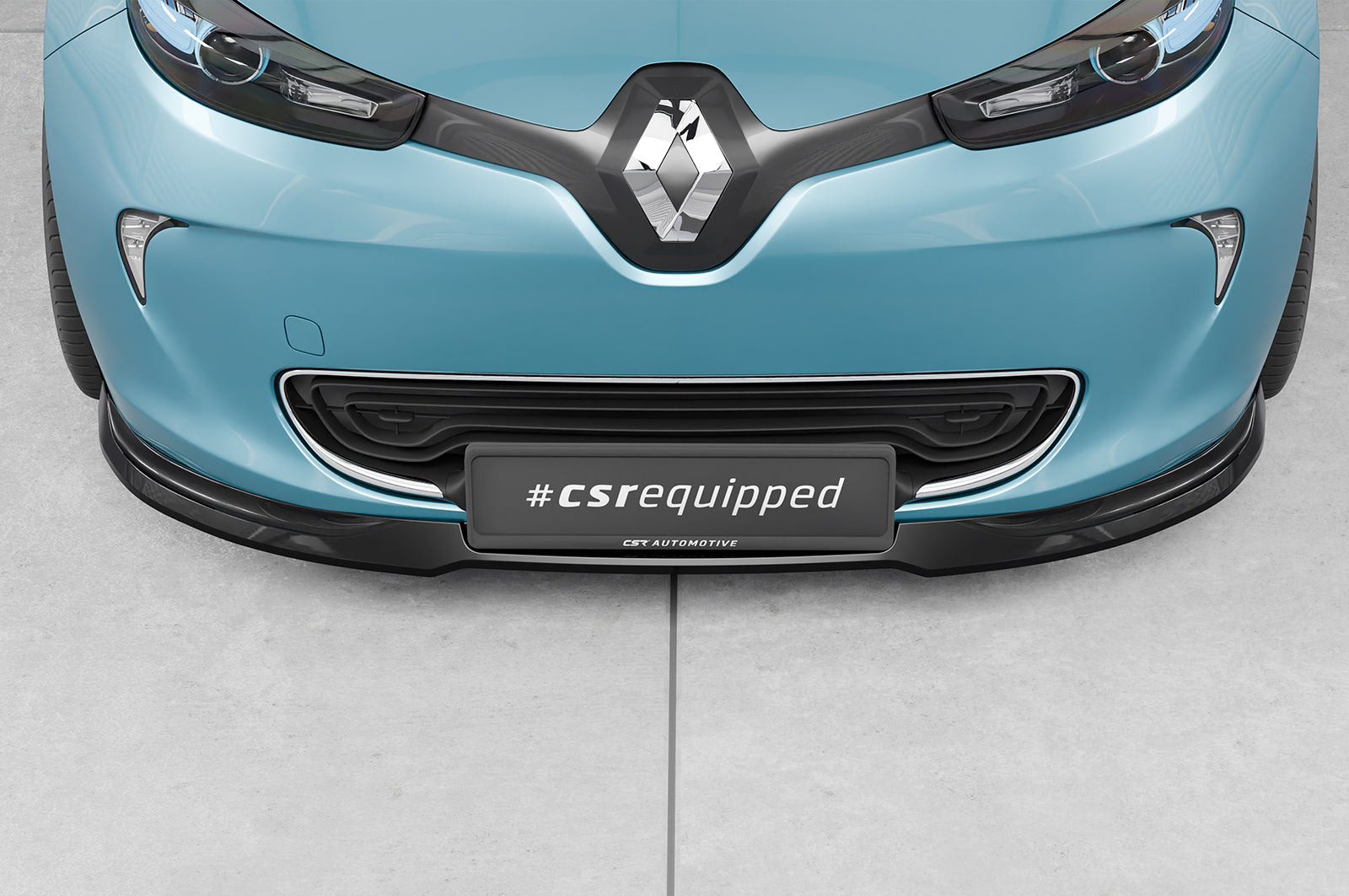 CSR Frontspoiler | Cup-Spoilerlippe mit ABE für Renault Zoe CSL806