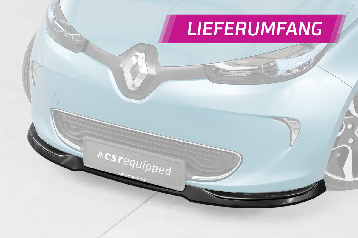 CSR Frontspoiler | Cup-Spoilerlippe mit ABE für Renault Zoe CSL806