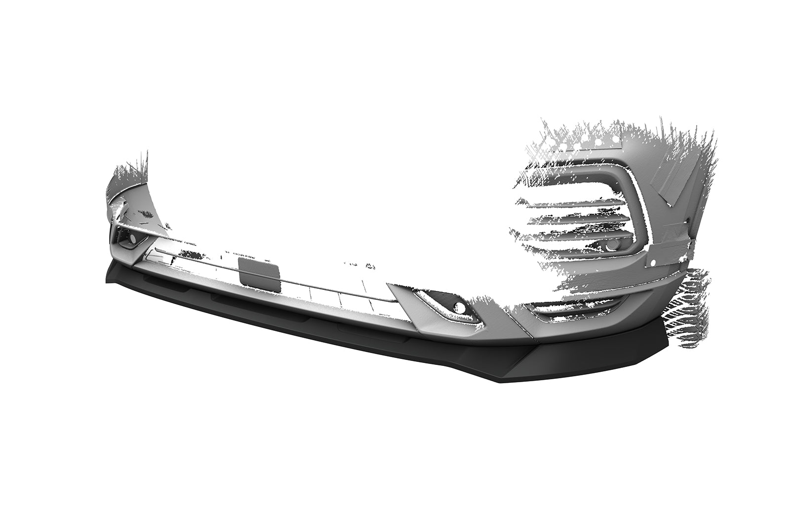 CSR Frontspoiler | Cup-Spoilerlippe mit ABE für Seat Ateca (Typ 5FP, KH7) FR CSL808