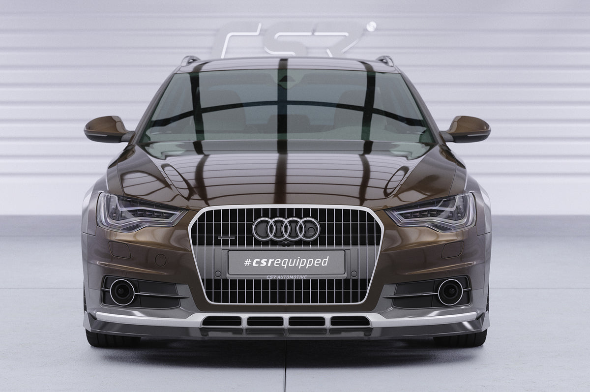 CSR Frontspoiler | Cup-Spoilerlippe mit ABE für Audi A6 C7 (Typ 4G) Allroad CSL809