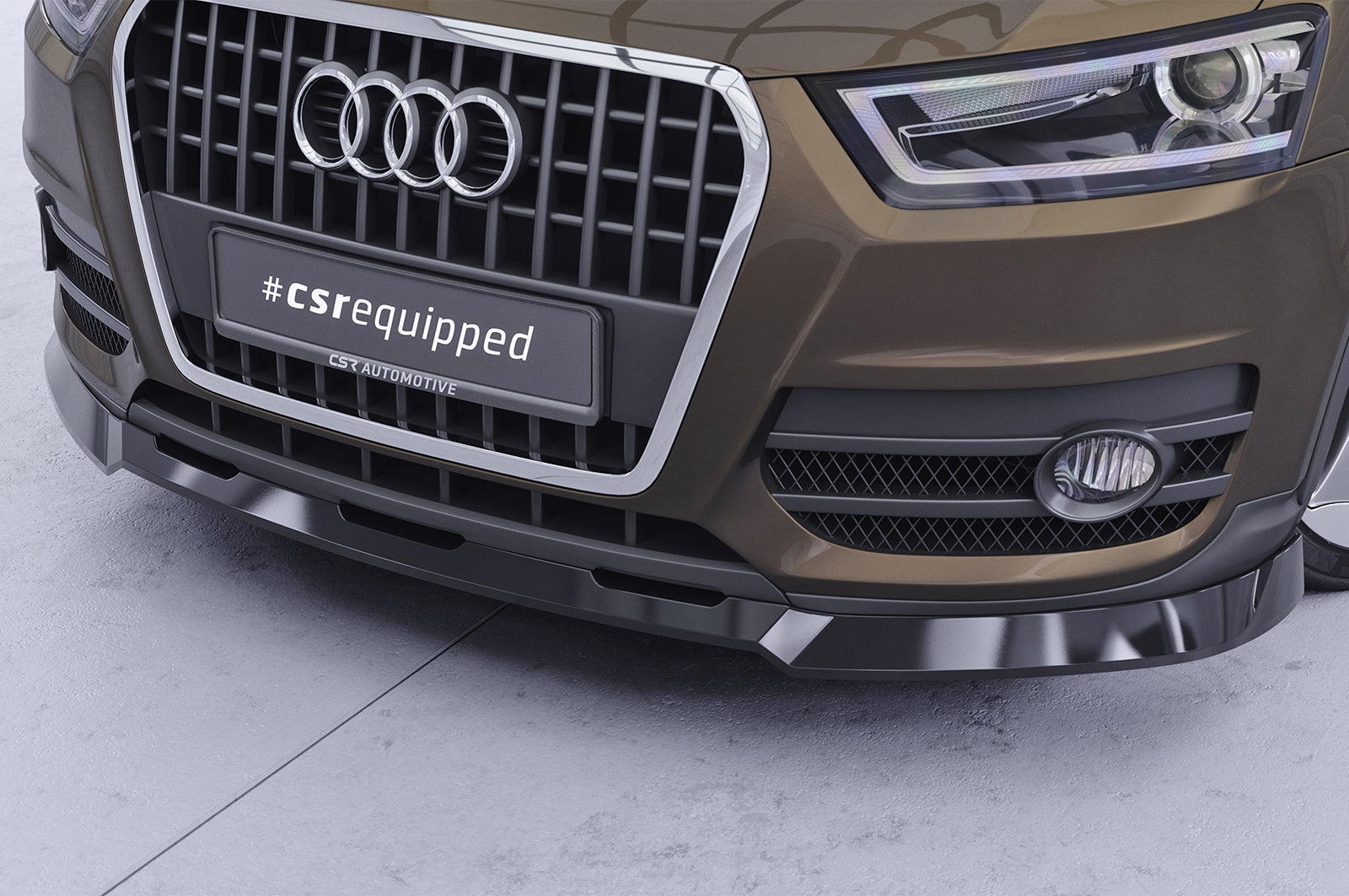 CSR Frontspoiler | Cup-Spoilerlippe mit ABE für Audi Q3 (8U) CSL810