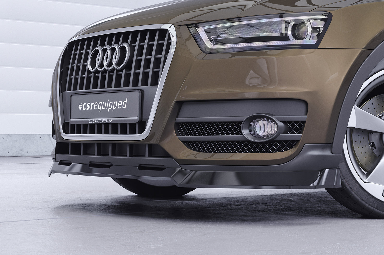 CSR Frontspoiler | Cup-Spoilerlippe mit ABE für Audi Q3 (8U) CSL810