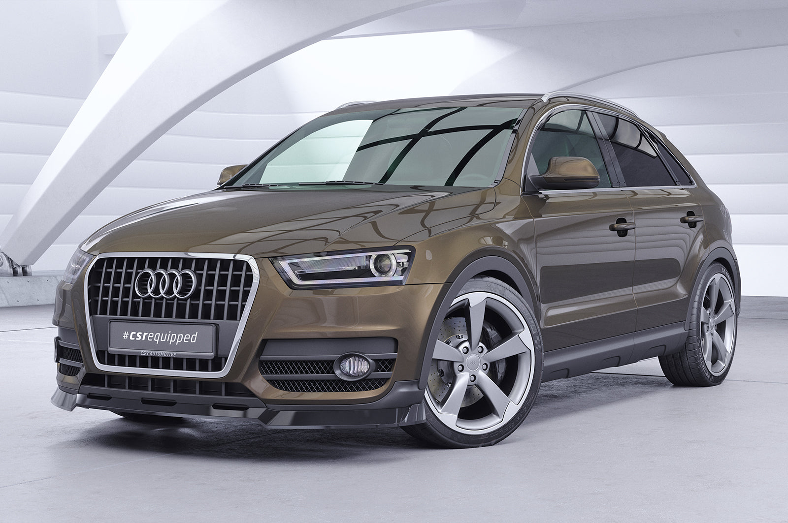 CSR Frontspoiler | Cup-Spoilerlippe mit ABE für Audi Q3 (8U) CSL810