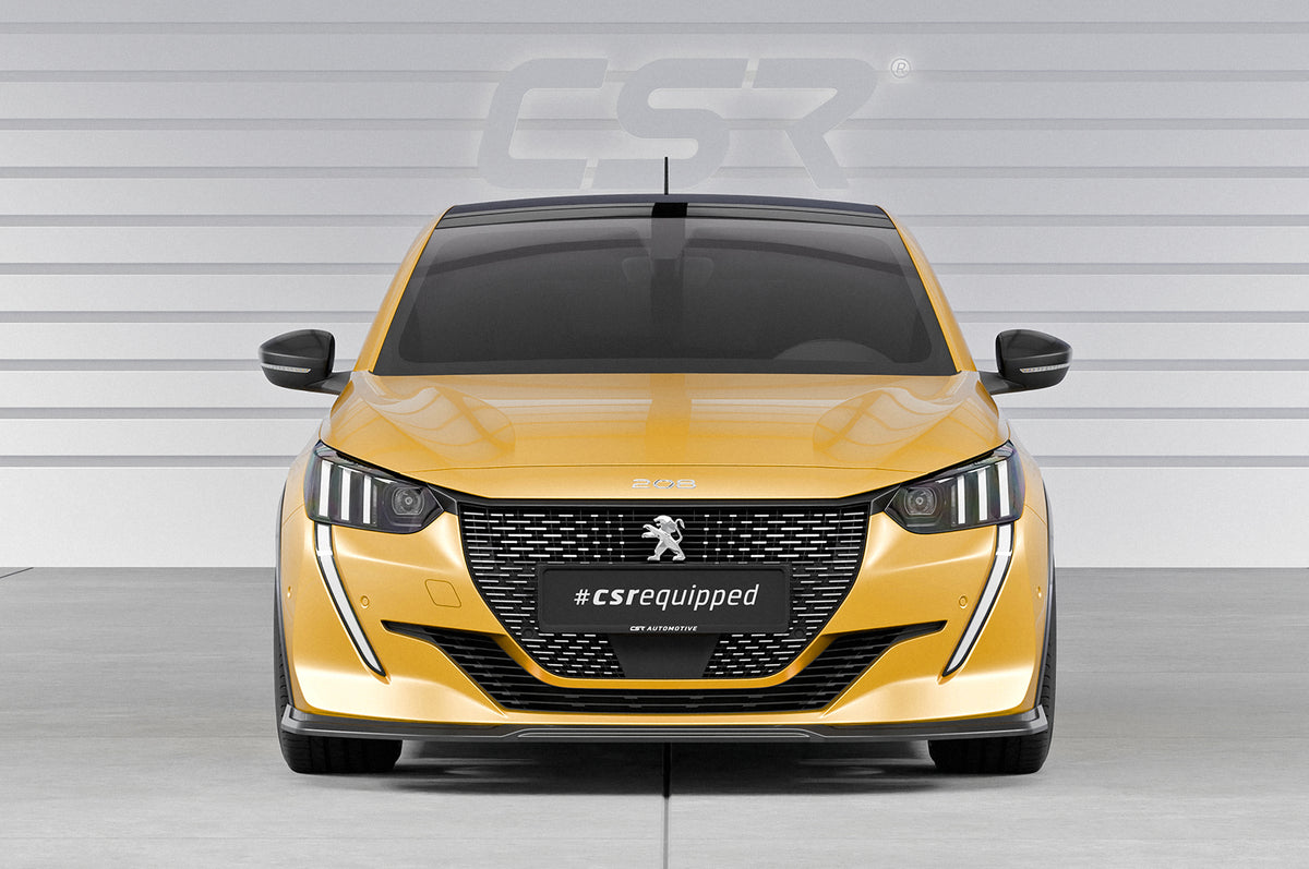 CSR Frontspoiler | Cup-Spoilerlippe mit ABE für Peugeot 208 II GT / GT-Line CSL811