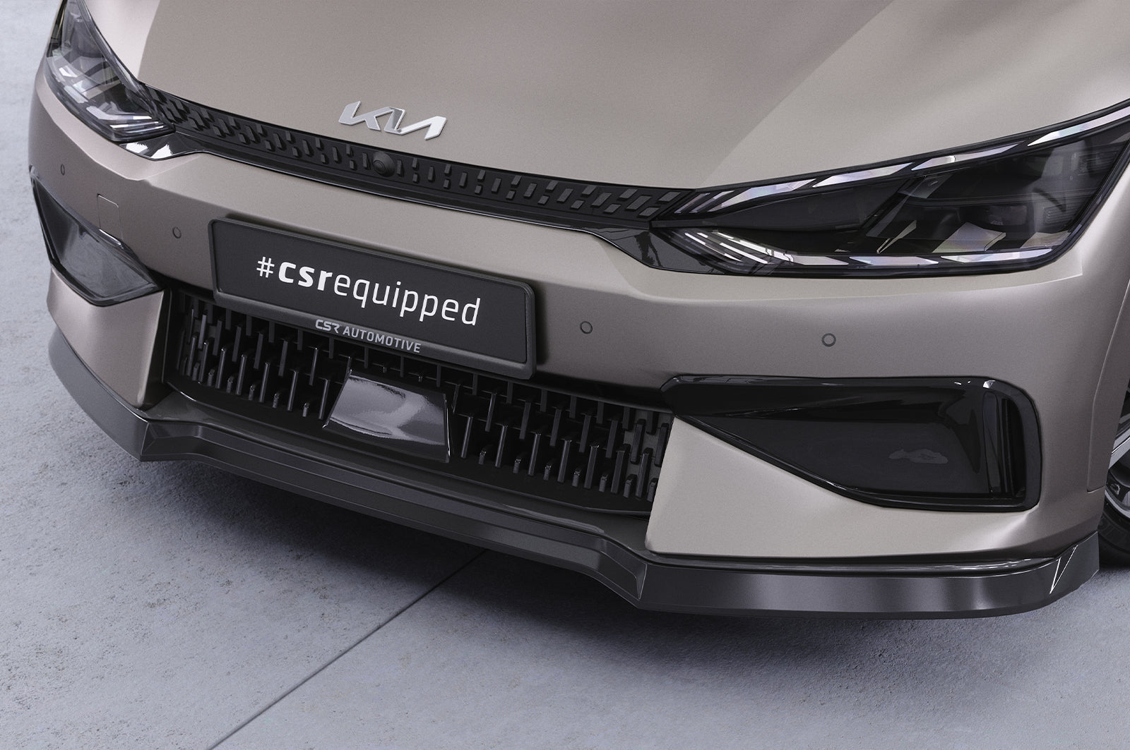 CSR Frontspoiler | Cup-Spoilerlippe mit ABE für Kia EV6 GT / GT-Line CSL814