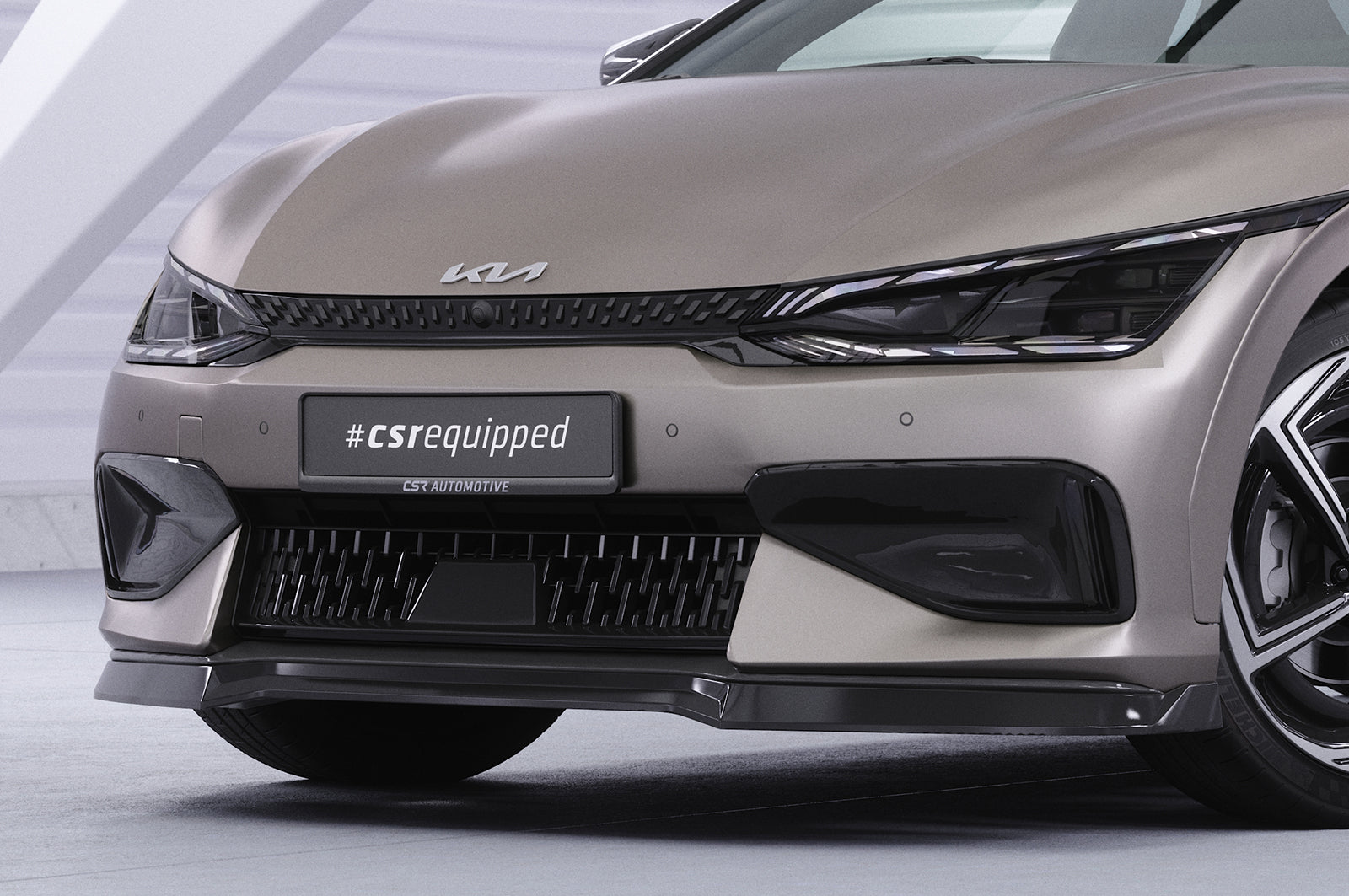 CSR Frontspoiler | Cup-Spoilerlippe mit ABE für Kia EV6 GT / GT-Line CSL814