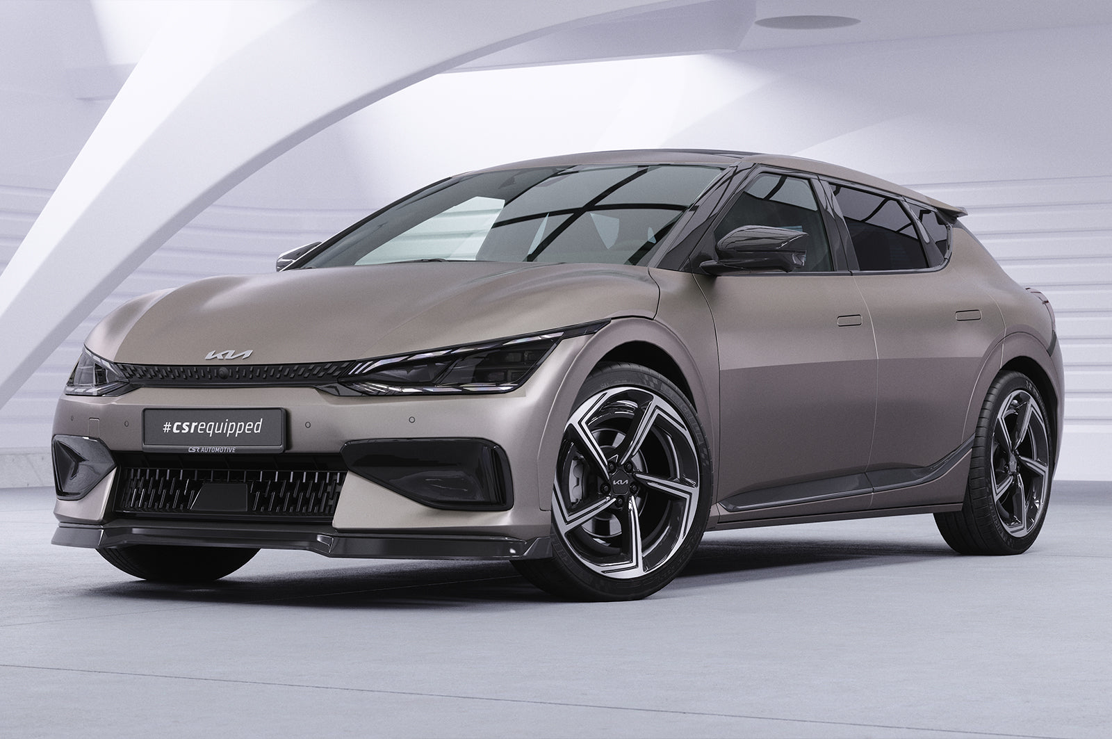 CSR Frontspoiler | Cup-Spoilerlippe mit ABE für Kia EV6 GT / GT-Line CSL814