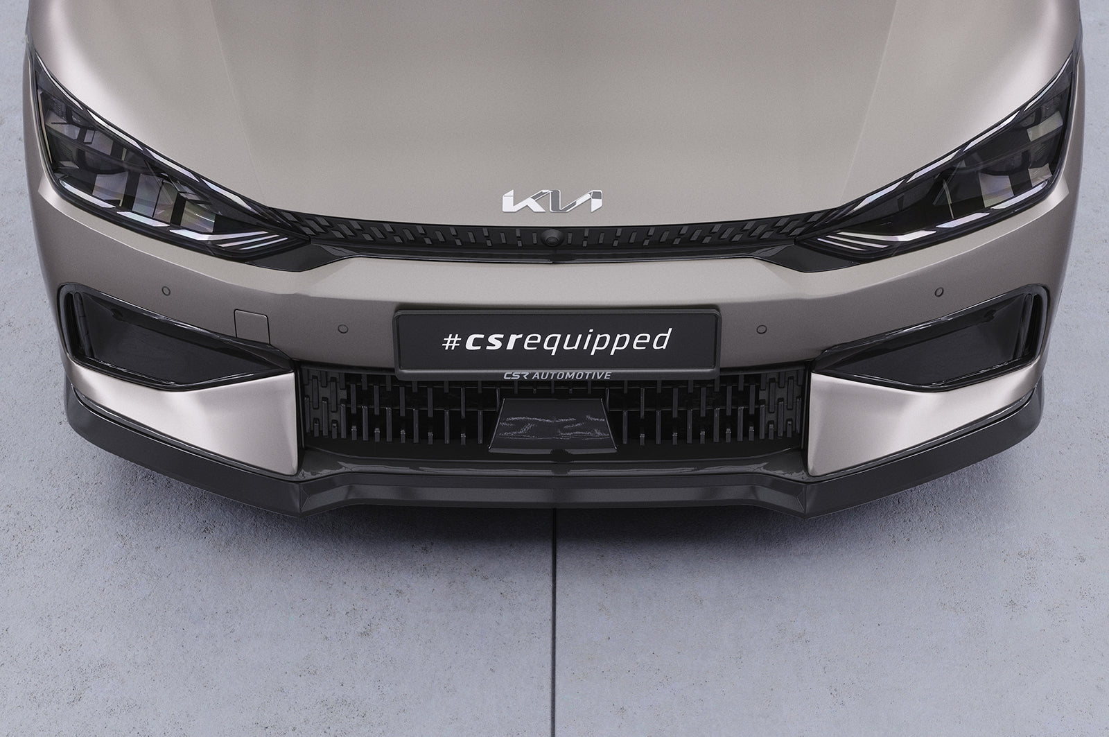 CSR Frontspoiler | Cup-Spoilerlippe mit ABE für Kia EV6 GT / GT-Line CSL814