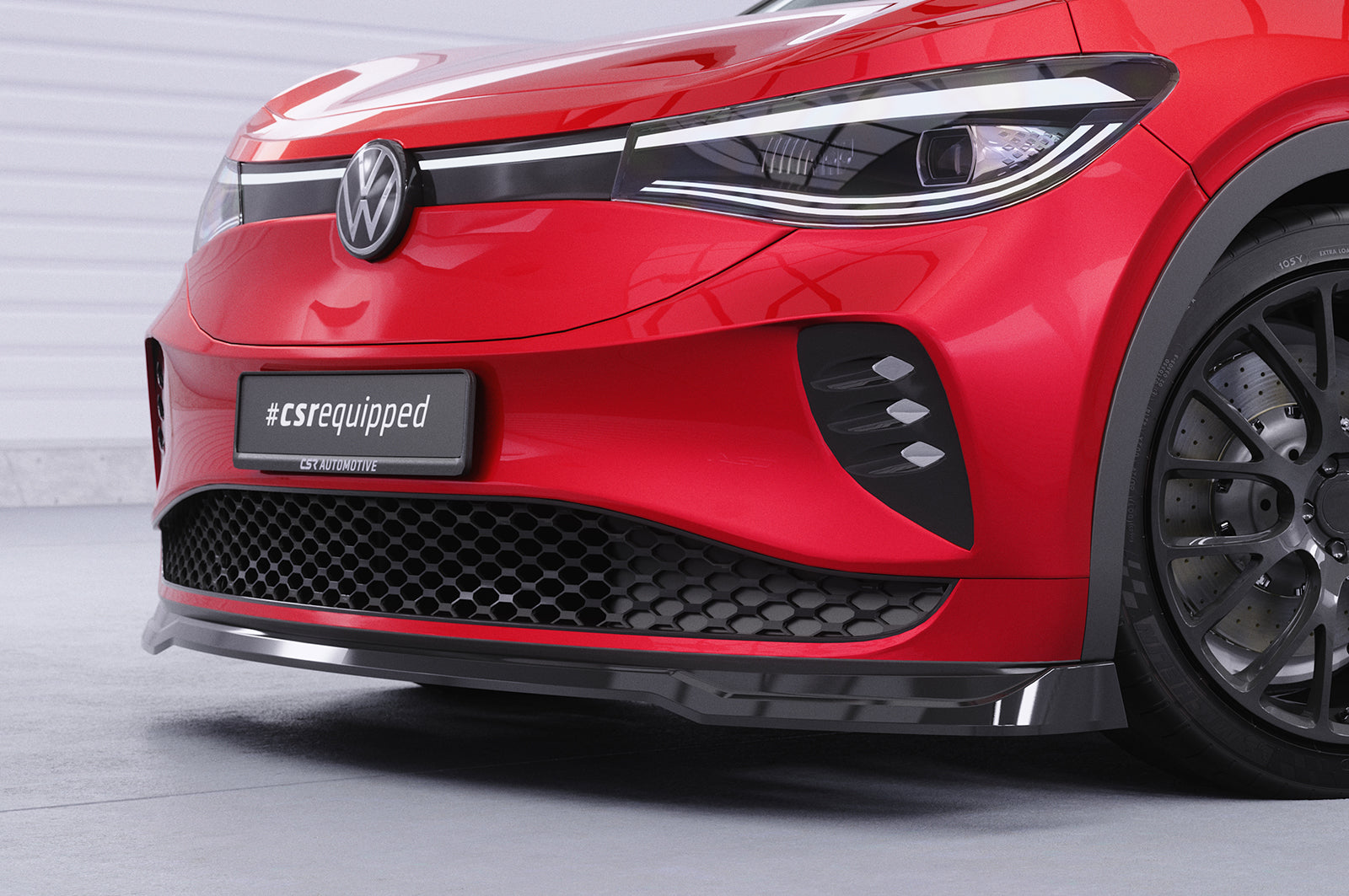 CSR Frontspoiler | Cup-Spoilerlippe mit ABE für VW ID.5 GTX CSL815