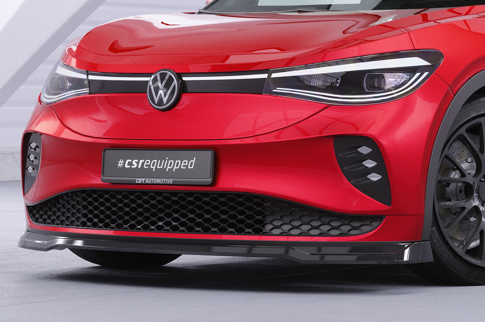 CSR Frontspoiler | Cup-Spoilerlippe mit ABE für VW ID.5 GTX CSL815