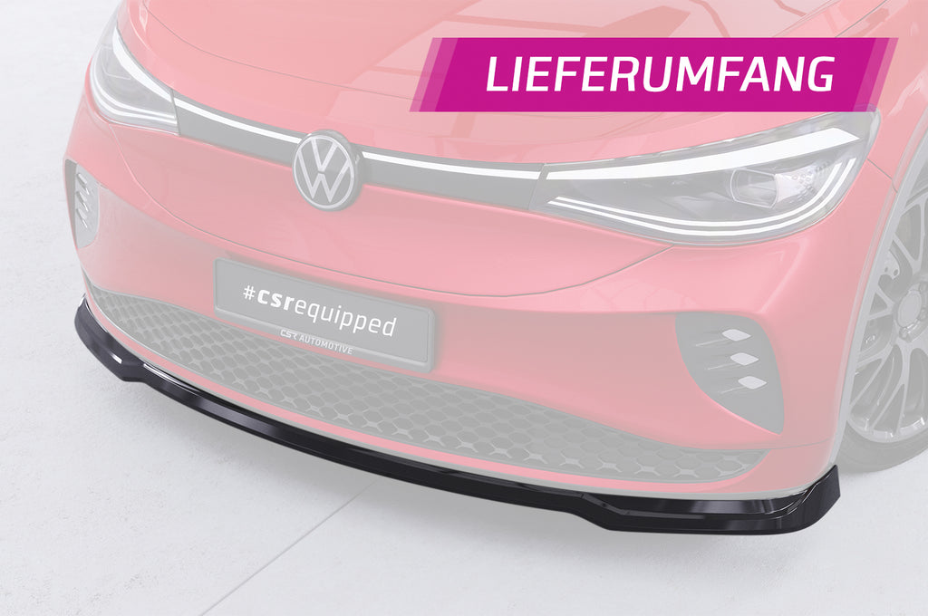 CSR Frontspoiler | Cup-Spoilerlippe mit ABE für VW ID.5 GTX CSL815