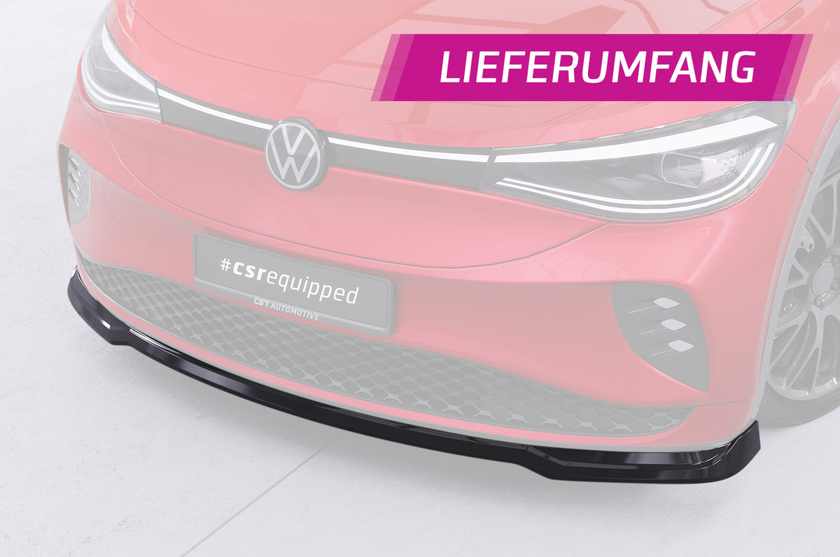 CSR Frontspoiler | Cup-Spoilerlippe mit ABE für VW ID.5 GTX CSL815