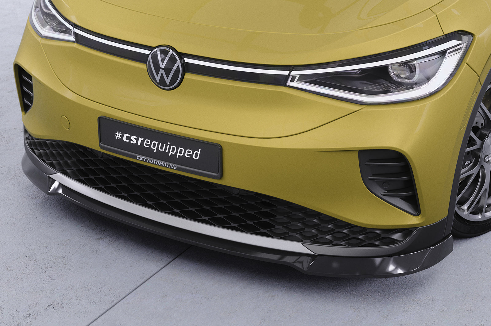 CSR Frontspoiler | Cup-Spoilerlippe mit ABE für VW ID.4 Pure und Pro CSL816
