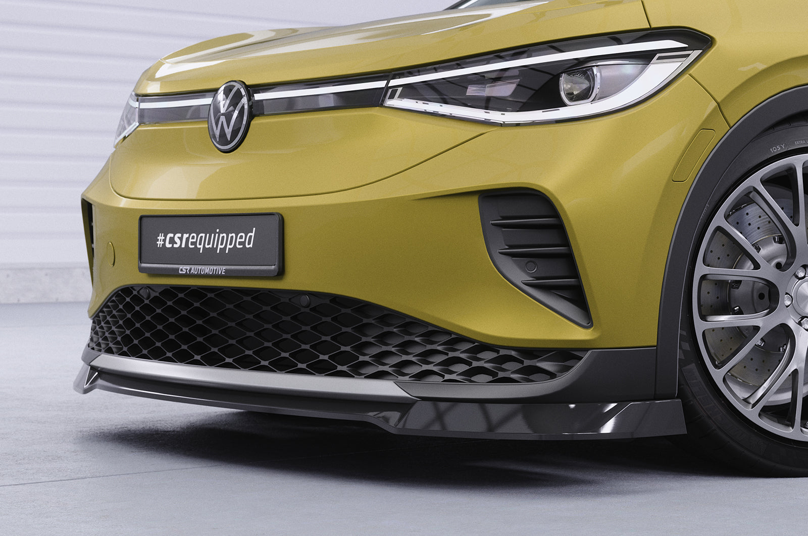 CSR Frontspoiler | Cup-Spoilerlippe mit ABE für VW ID.4 Pure und Pro CSL816