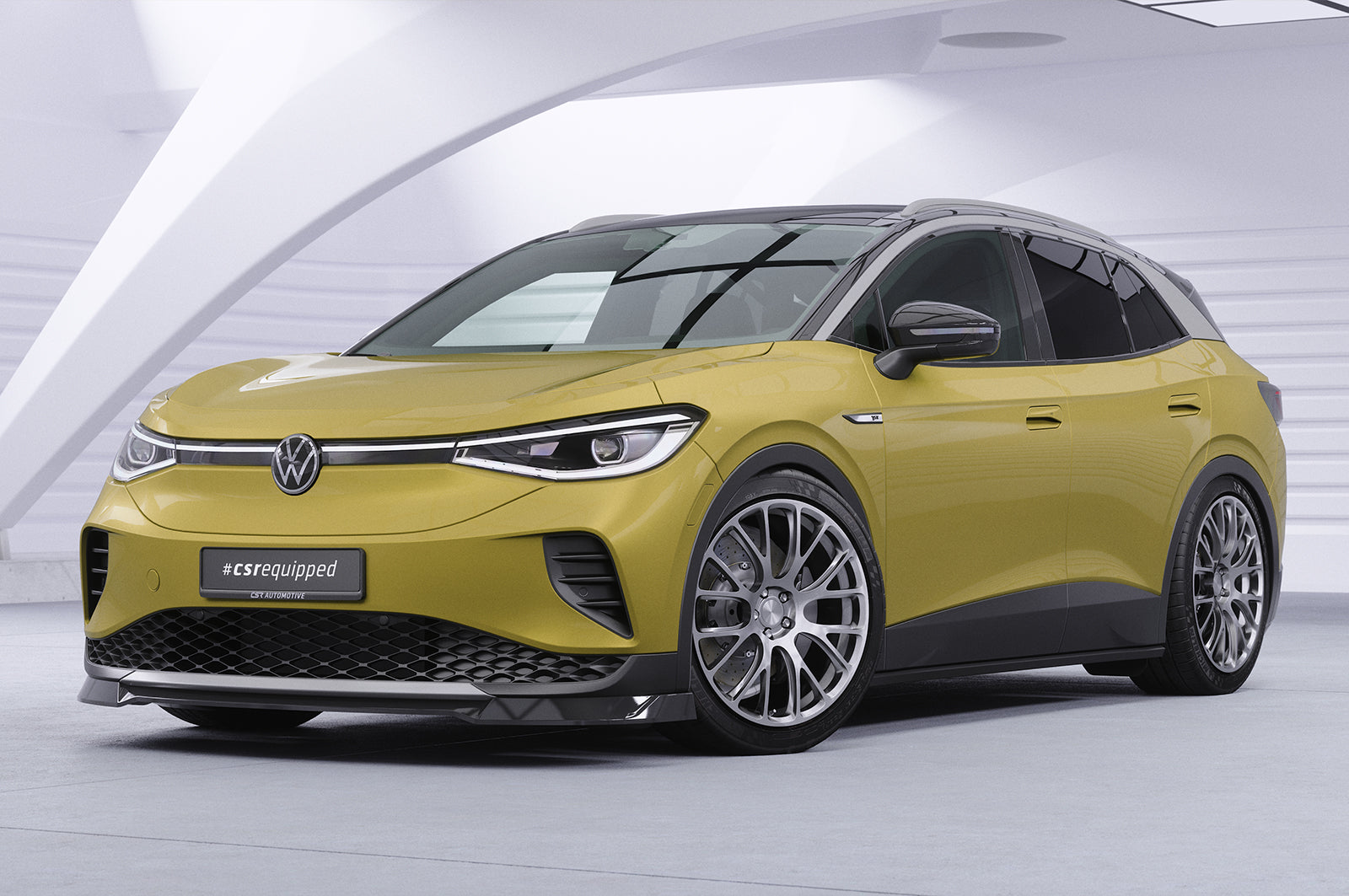 CSR Frontspoiler | Cup-Spoilerlippe mit ABE für VW ID.4 Pure und Pro CSL816