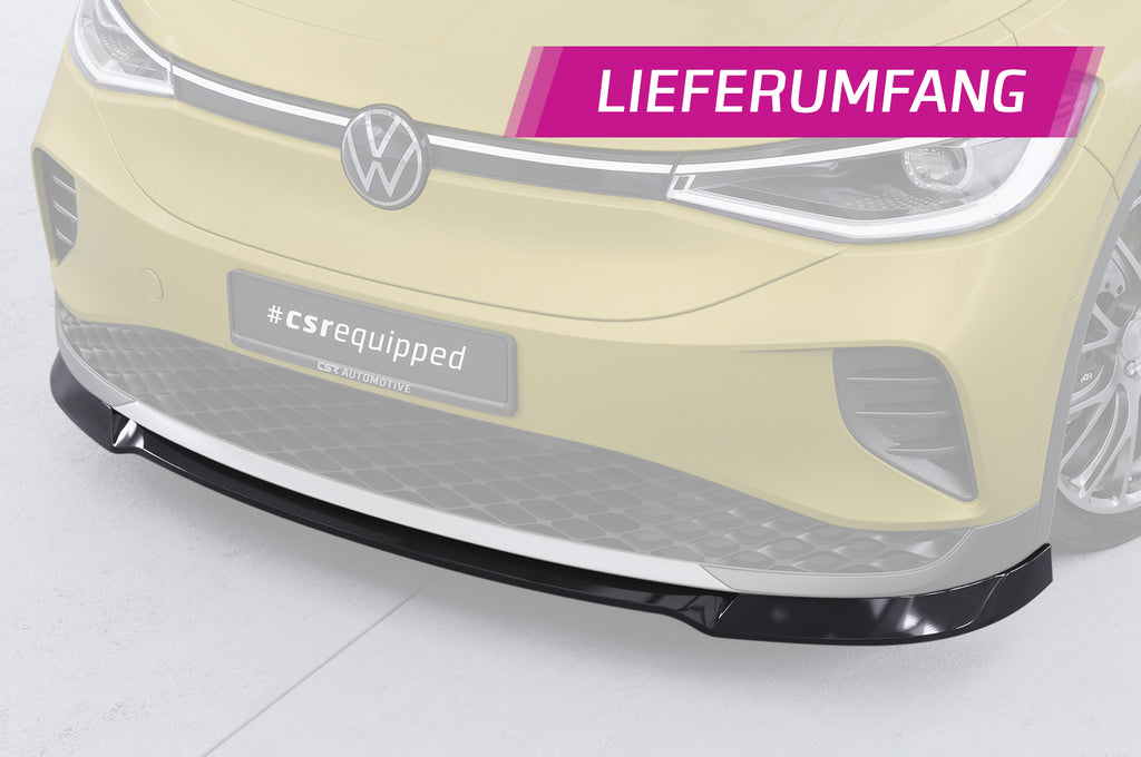 CSR Frontspoiler | Cup-Spoilerlippe mit ABE für VW ID.4 Pure und Pro CSL816
