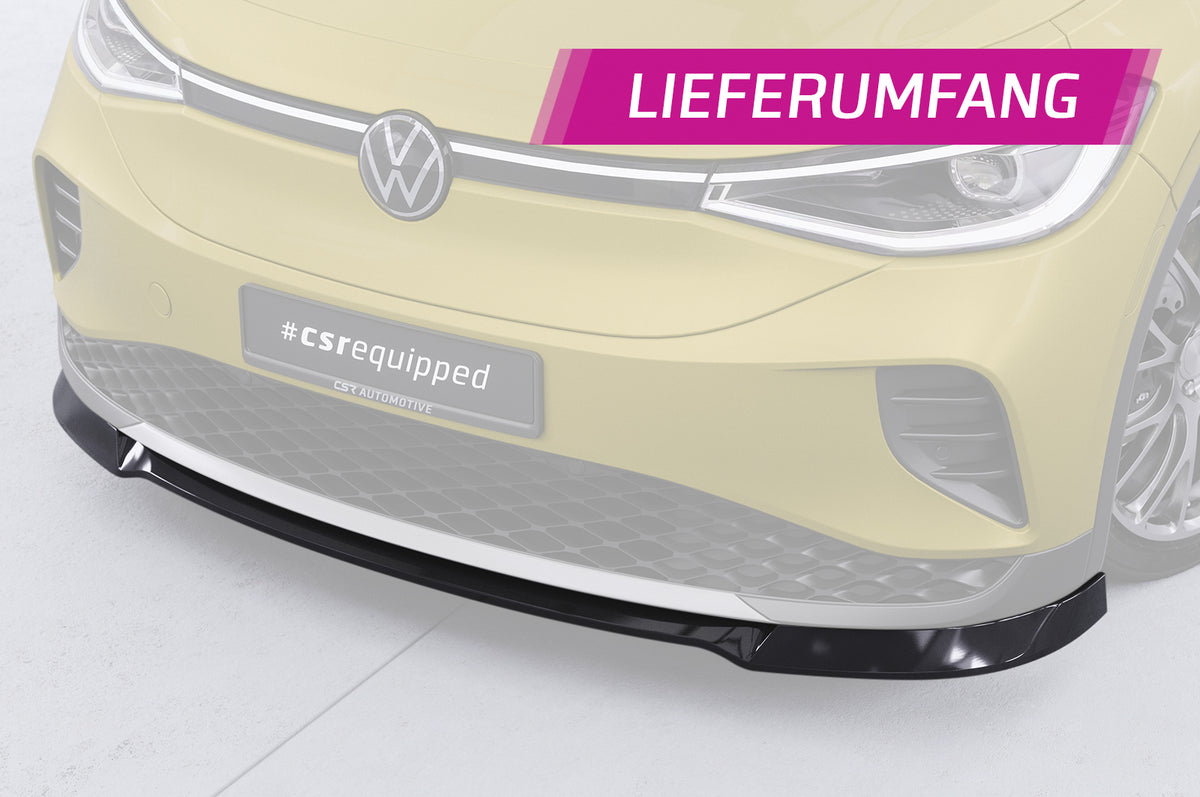 CSR Frontspoiler | Cup-Spoilerlippe mit ABE für VW ID.4 Pure und Pro CSL816