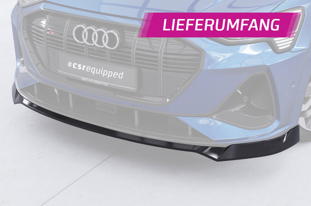 CSR Frontspoiler | Cup-Spoilerlippe mit ABE für Audi e-tron GE CSL817