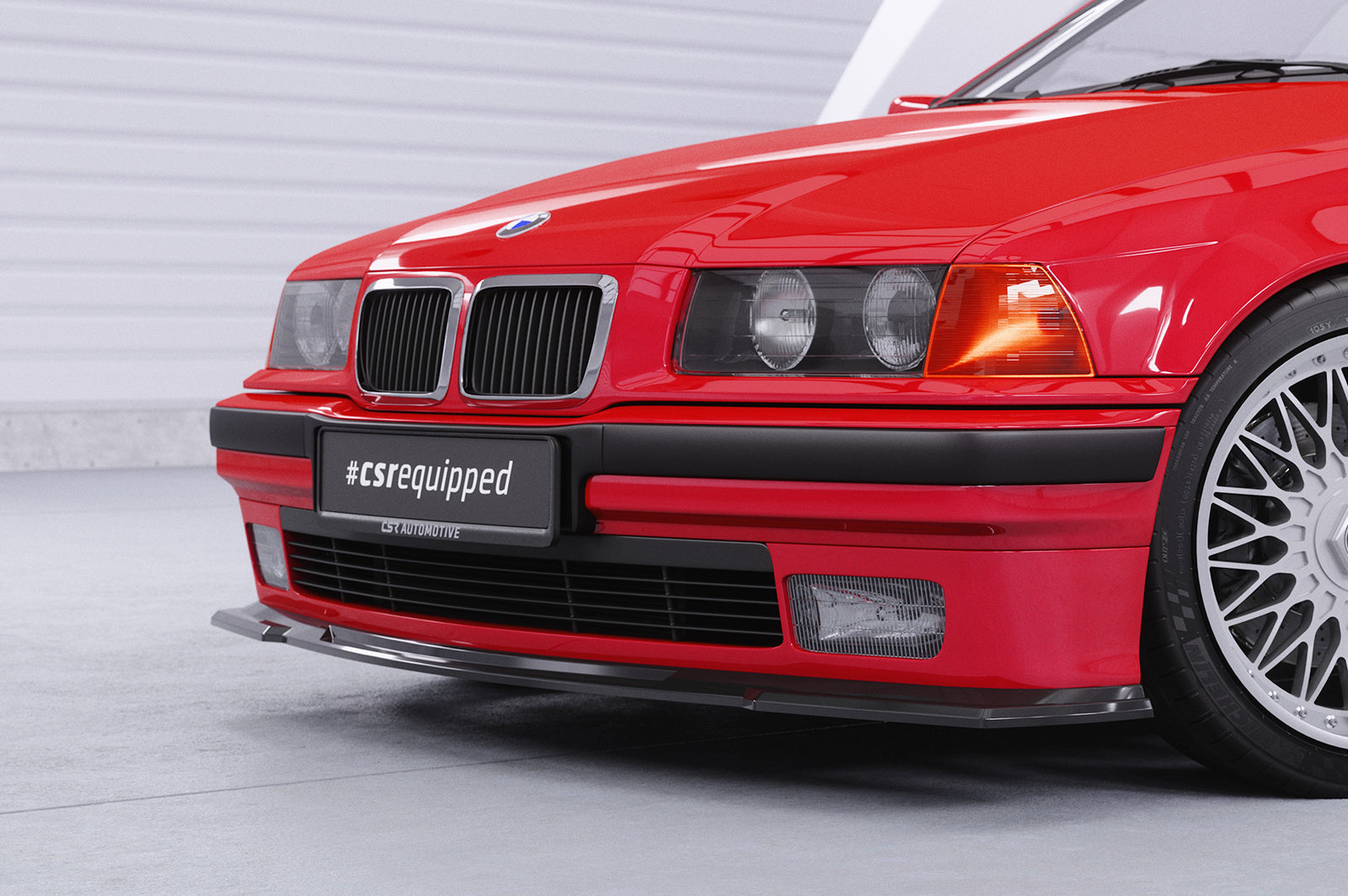 CSR Frontspoiler | Cup-Spoilerlippe mit ABE für BMW 3er E36 Compact CSL818