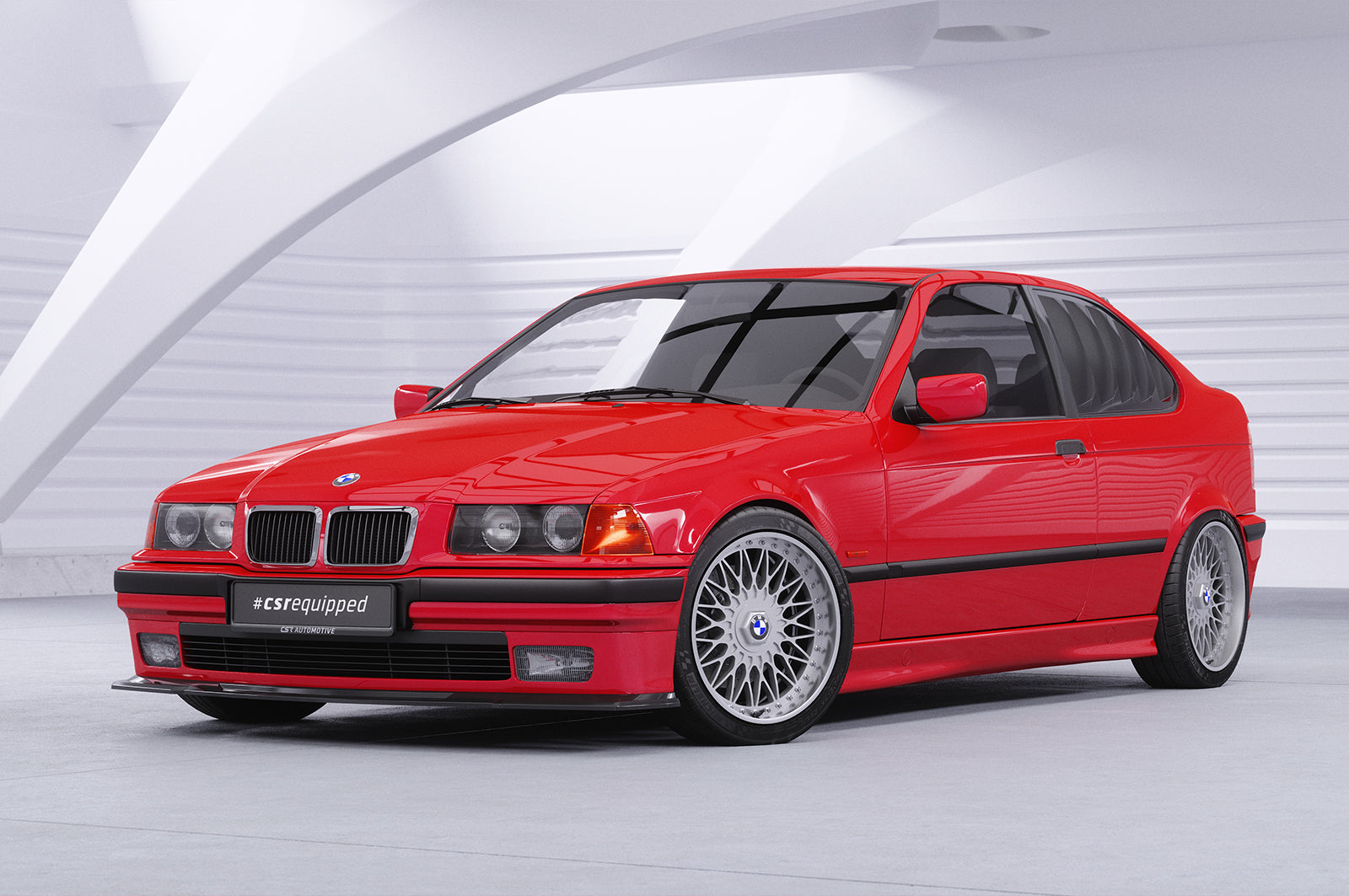 CSR Frontspoiler | Cup-Spoilerlippe mit ABE für BMW 3er E36 Compact CSL818