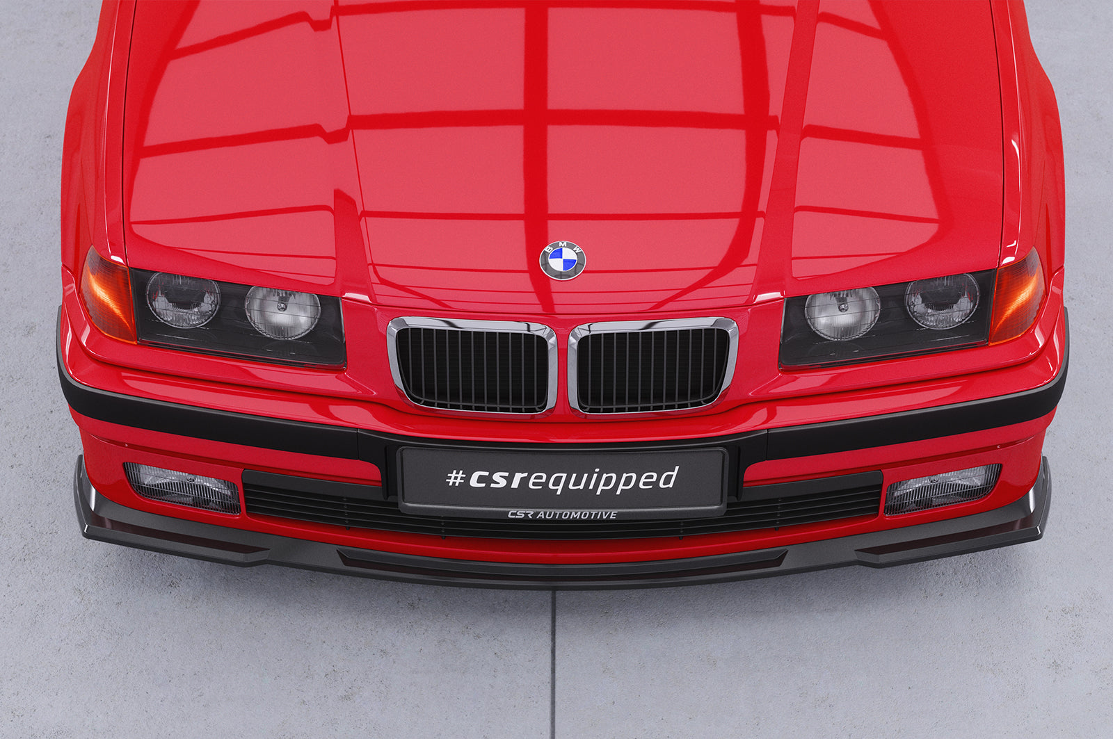 CSR Frontspoiler | Cup-Spoilerlippe mit ABE für BMW 3er E36 Compact CSL818