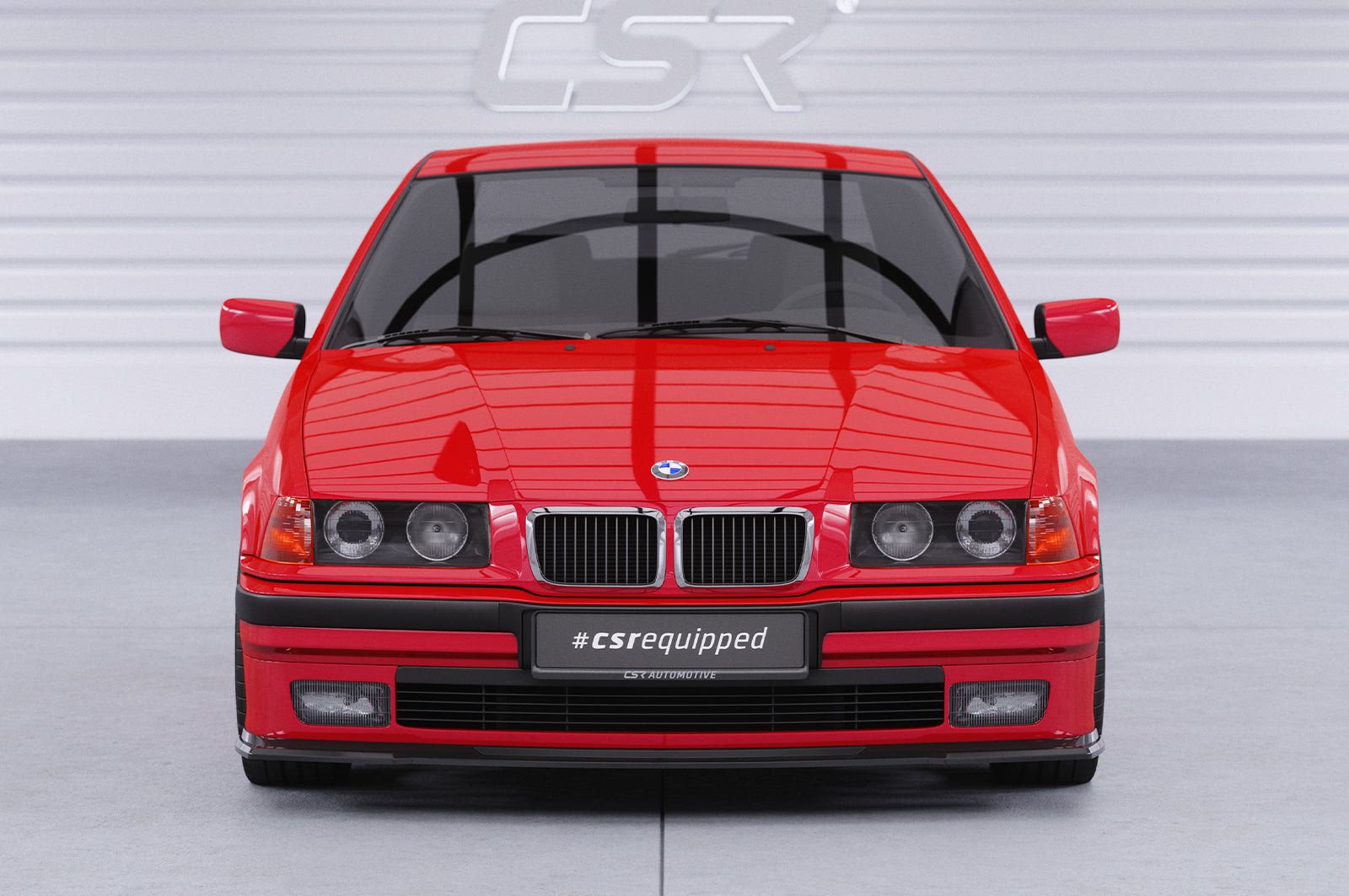 CSR Frontspoiler | Cup-Spoilerlippe mit ABE für BMW 3er E36 Compact CSL818