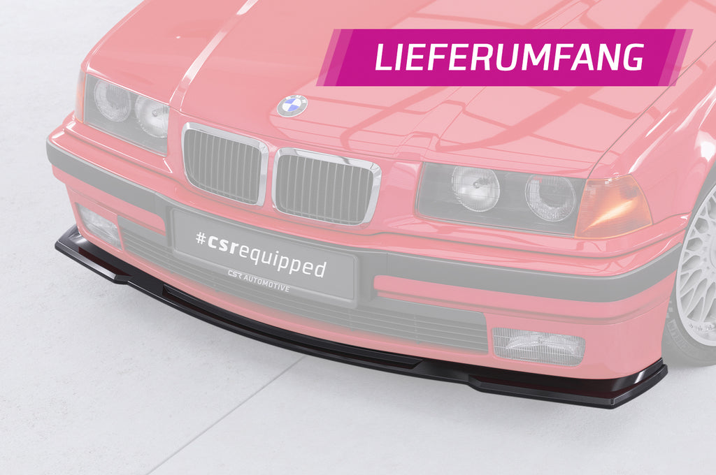 CSR Frontspoiler | Cup-Spoilerlippe mit ABE für BMW 3er E36 Compact CSL818