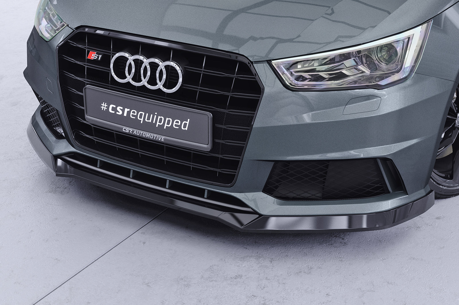 CSR Frontspoiler | Cup-Spoilerlippe mit ABE für Audi S1 8X CSL819