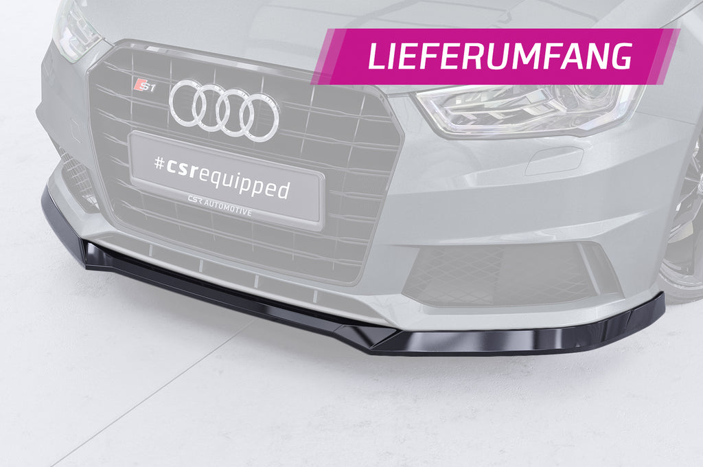CSR Frontspoiler | Cup-Spoilerlippe mit ABE für Audi S1 8X CSL819