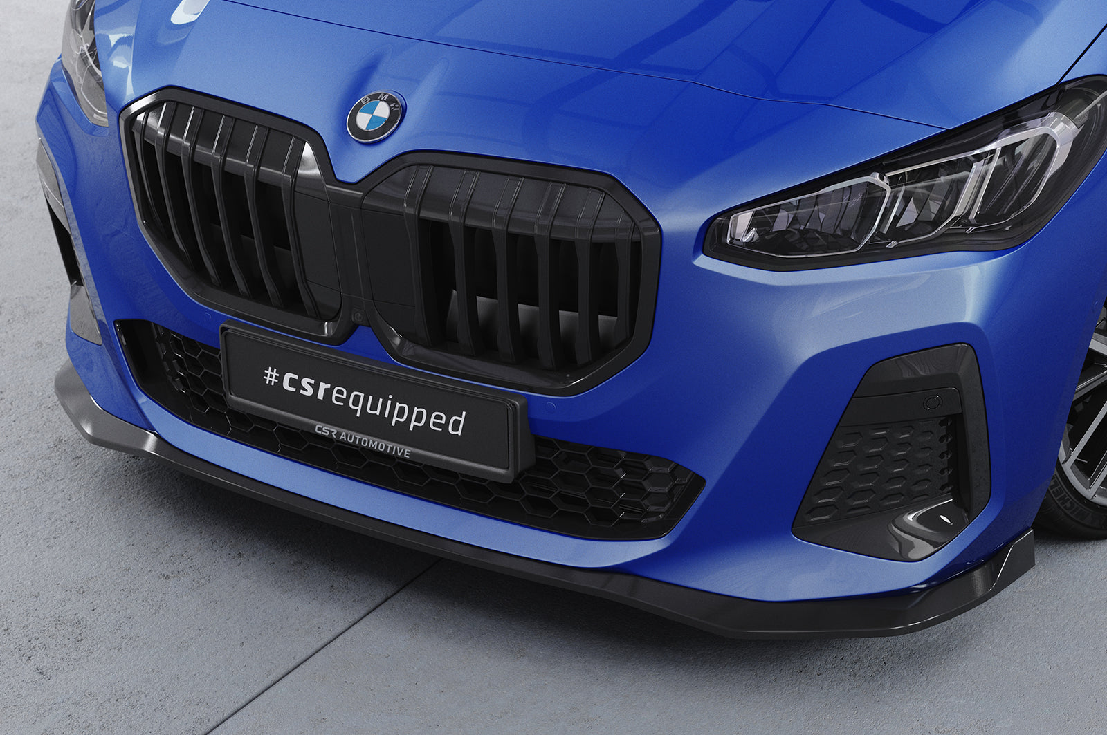 CSR Frontspoiler | Cup-Spoilerlippe mit ABE für BMW 2er U06 Active Tourer CSL821