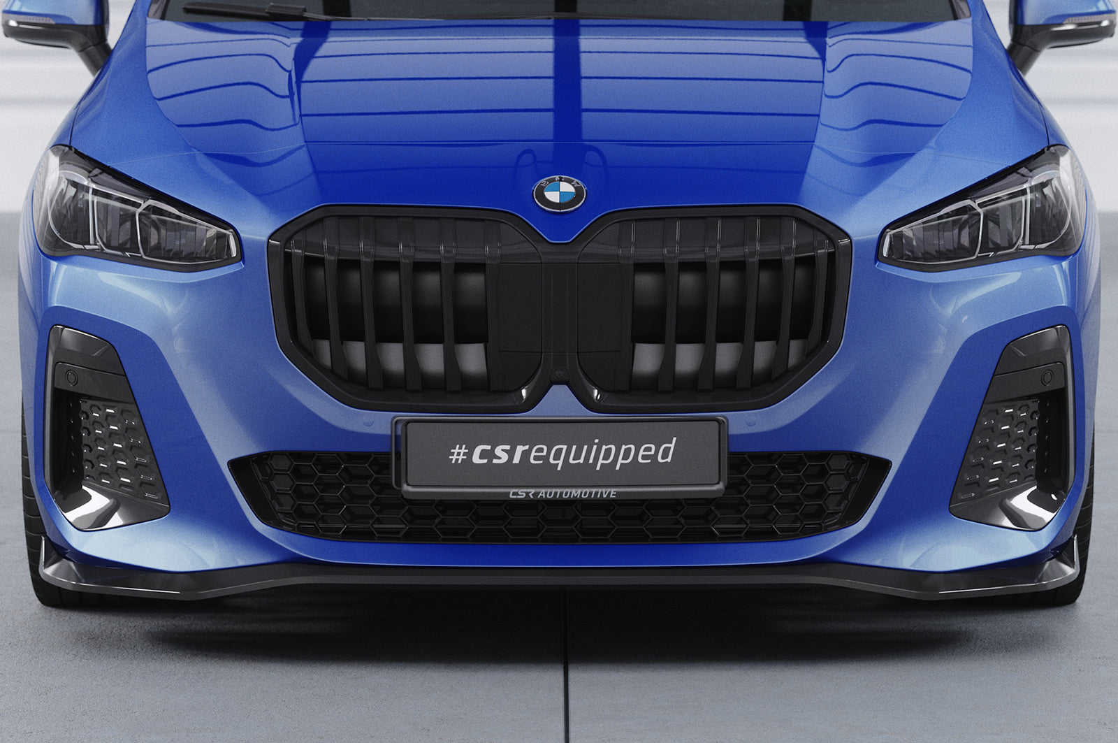 CSR Frontspoiler | Cup-Spoilerlippe mit ABE für BMW 2er U06 Active Tourer CSL821