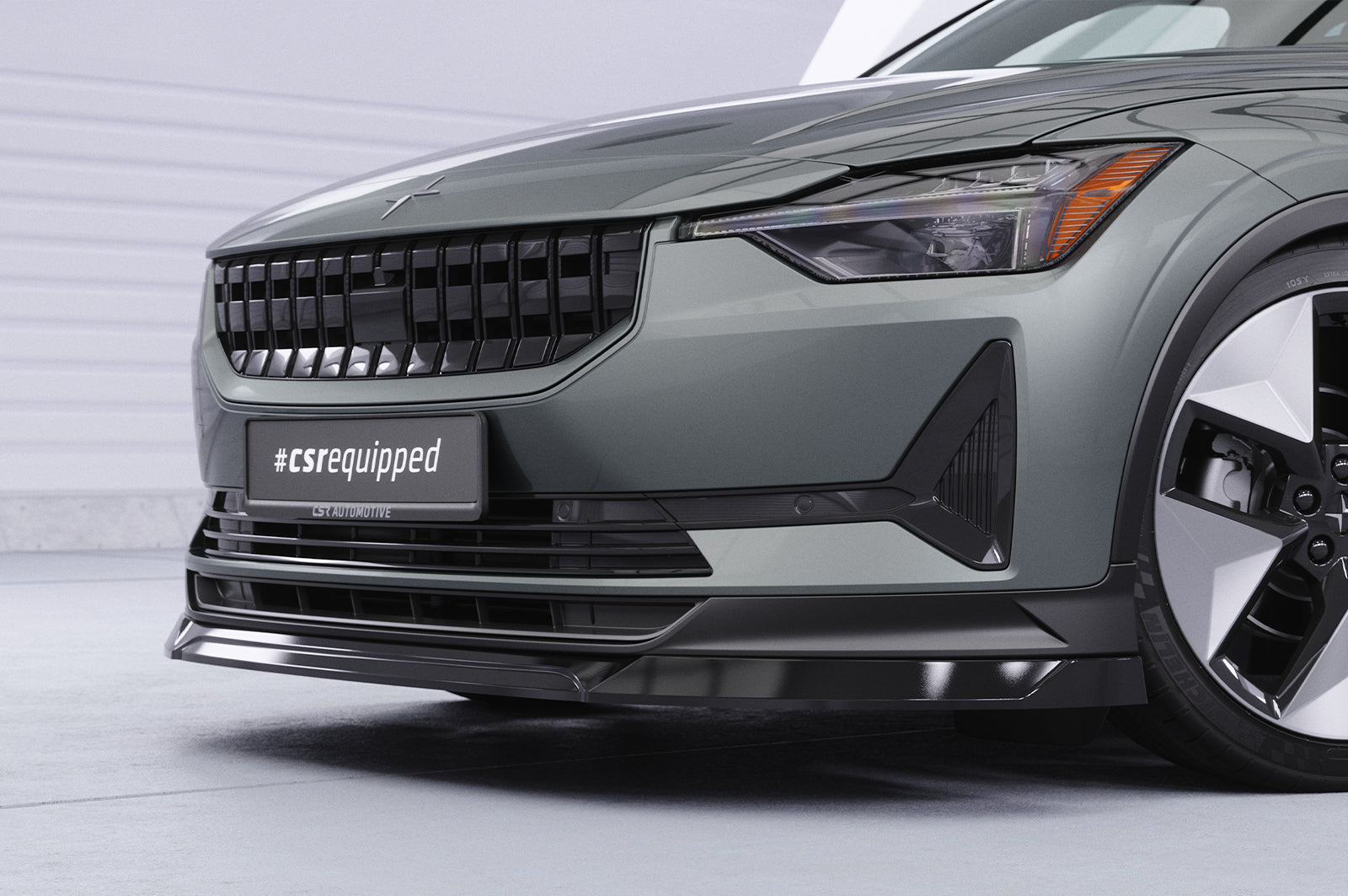 CSR Frontspoiler | Cup-Spoilerlippe mit ABE für Polestar 2 CSL822