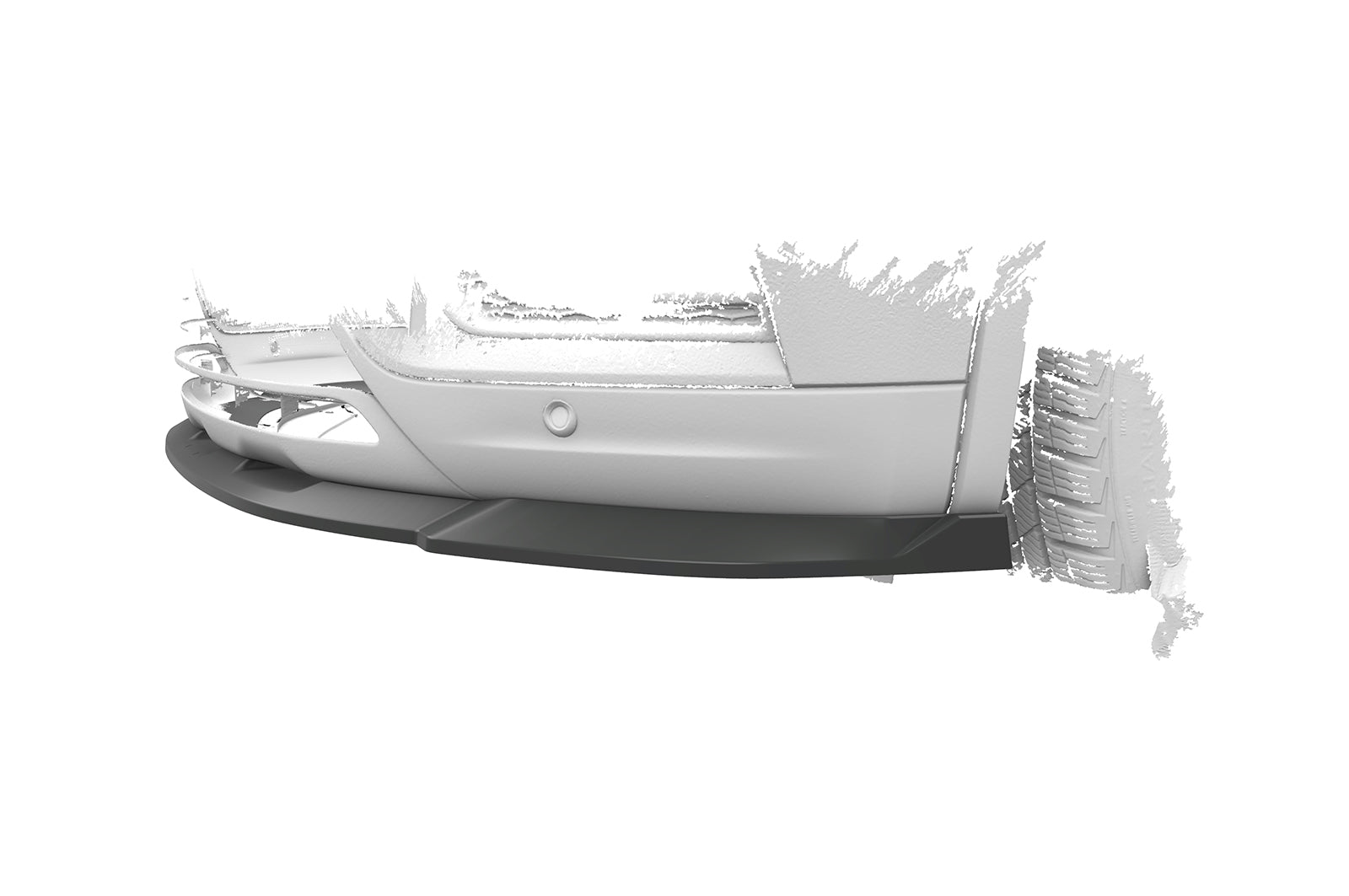 CSR Frontspoiler | Cup-Spoilerlippe mit ABE für Renault Koleos (2. Gen) CSL823