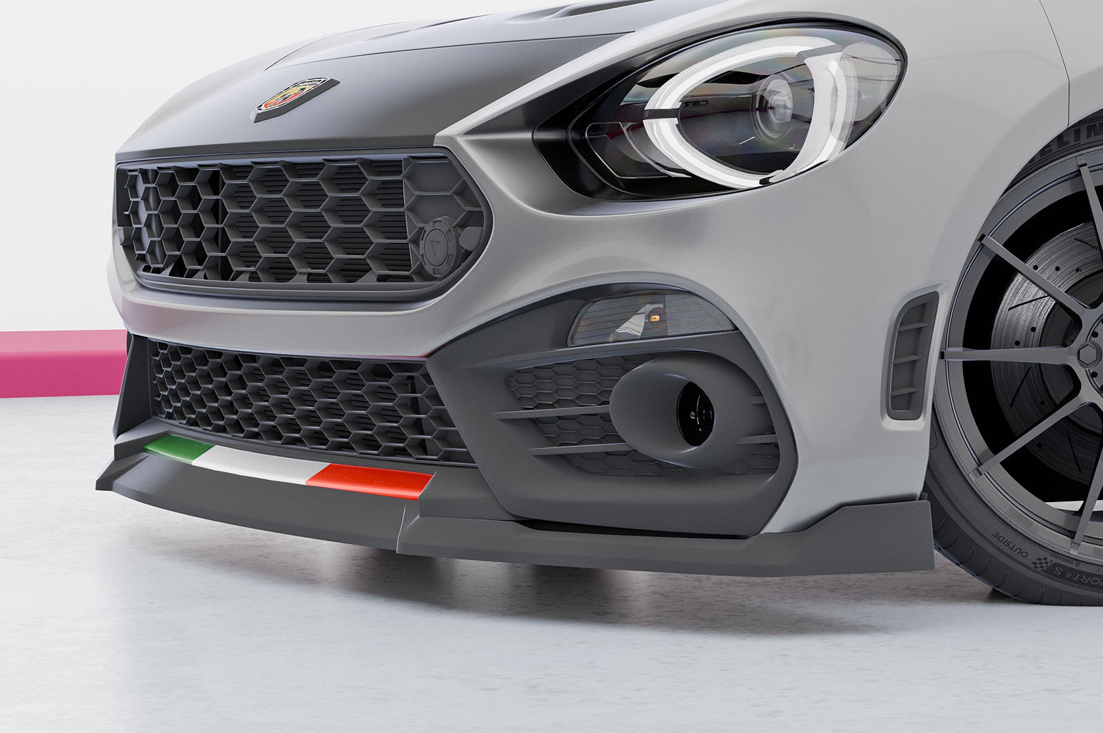 CSR Frontspoiler | Cup-Spoilerlippe mit ABE für Fiat Abarth 124 Spider CSL824